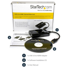 StarTech.com USB32HDPRO USB grafikos adapteris