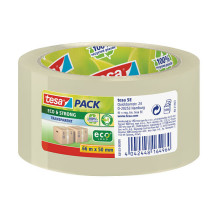 tesa tesapack® Eco Strong Packband 50 mm x 66 m transparent