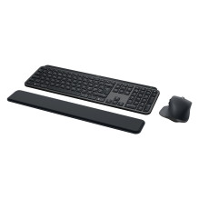 „Logitech MX Keys S Combo Tastatur Maus“ sužavėjo „Bluetooth Nordisch Graphit“.