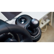„Logitech G Driving Force“ perjungiklis, juodas, USB, specialus, analoginis / skaitmeninis, asmeniniams kompiuteriams, „