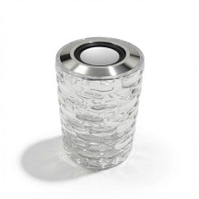 iLike Crystal Bubble Touch RGB LED Table Lamp with Bluetooth Speaker