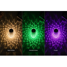 iLike Crystal Bubble Touch RGB LED Table Lamp with Bluetooth Speaker