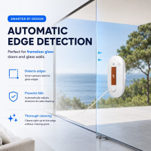 Riff Window cleaning robot with 2-side spraying (150sec / 1m2) + app + extra mops
