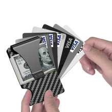 Tech-Protect Thorn RFID Carbon Wallet - Black