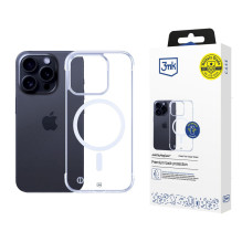 3mk Just20g MagCase for iPhone 16 Pro - transparent 3mk Just20g MagCase for iPhone 16 Pro - transparent