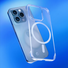 3mk Just20g MagCase for iPhone 16 Pro - transparent 3mk Just20g MagCase for iPhone 16 Pro - transparent