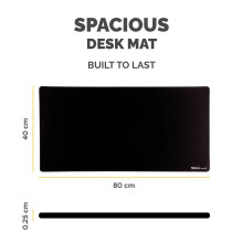 DESK MAT BREYTA / BLACK 100139320 FELLOWES