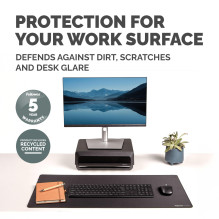 DESK MAT BREYTA / BLACK 100139320 FELLOWES DESK MAT BREYTA / BLACK 100139320 FELLOWES