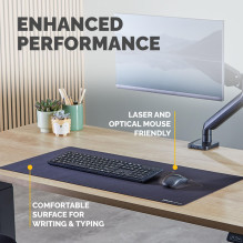 DESK MAT BREYTA / BLACK 100139320 FELLOWES DESK MAT BREYTA / BLACK 100139320 FELLOWES