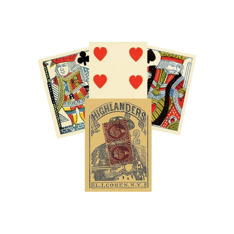 US Games Systems The 1864 Highlanders Žaidimo Kortos