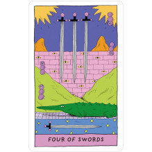 Cards - Whimsical Witch Tarot (US Games Systems, 78-card deck, colorful illustrations)