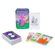 Kortos - Whimsical Witch Tarot (US Games Systems, 78 kortų kaladė, spalvingi iliustracijos) Kortos - Whimsical Witch Tarot (US Games Systems, 78 kortų kaladė, spalvingi iliustracijos)