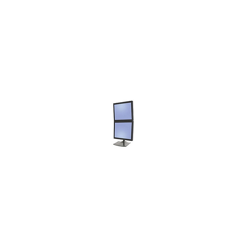 Ergotron DS Series DS100 Dual Monitor Desk Stand, Vertical