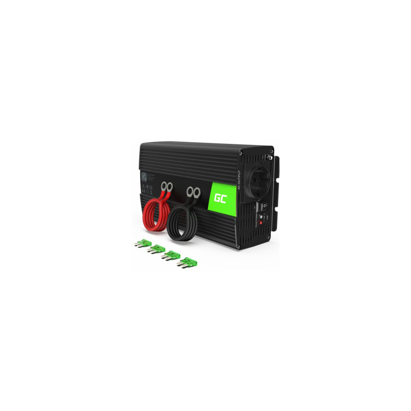 Power converter Green Cell Power Inverter Converter 24V to 230V 1000W / 2000W Pure sine