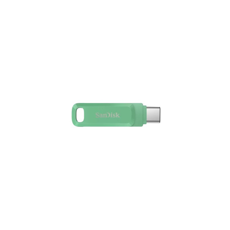 Flash memory SanDisk Ultra Dual Drive Go USB-A / USB Type-C 256GB Absinthe Green