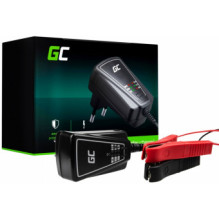 Battery charger Green Cell for Motorbike Scooter AGM 6 / 12V 1A