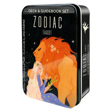 Zodiac Tarot cards and booklet in a metal box US Games Systems Zodiac Tarot cards and booklet in a metal box US Games Systems