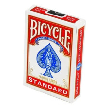 Bicycle Blank Back Standard Face Red cards