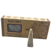 Banjara Smudge Piramidės formos kūgeliai smilkinimui - Mayan Copal Banjara Smudge Piramidės formos kūgeliai smilkinimui - Mayan Copal