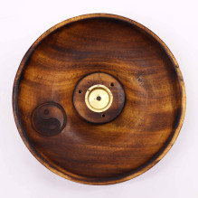 Incense Sticks and Cones Incense Holder - Ying And Yang Ancient Wisdom Incense Sticks and Cones Incense Holder - Ying And Yang Ancient Wisdom