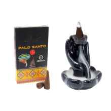 Palo Santo - Tribal Soul Backflow Incense cones for Hari Darshan Palo Santo - Tribal Soul Backflow Incense cones for Hari Darshan