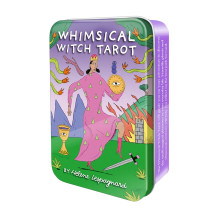 Whimsical Witch Tarot in a metal box US Games Systems
