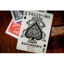 Bicycle Tally-Ho Circle Cards (Red)