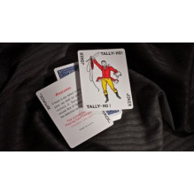 Bicycle Tally-Ho Circle Cards (Blue)