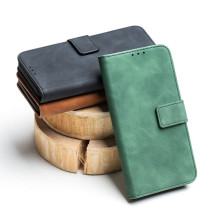 Atverčiamas dėklas Xiaomi Redmi NOTE 10 / 10S Tender Book, žalias