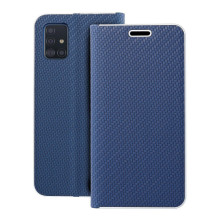 Atverčiamas dėklas, skirtas Samsung A51 Luna Book, anglies mėlynos spalvos Atverčiamas dėklas, skirtas Samsung A51 Luna Book, anglies mėlynos spalvos
