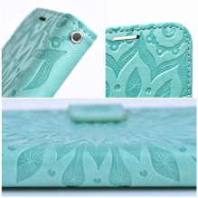 Flip case for Samsung A14 4G / A14 5G Mezzo Book mandala green