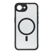 iPhone 16e (SE 4 2025) / 17e dėklas, pilnai matinis, suderinamas su „MagSafe“, juodas iPhone 16e (SE 4 2025) / 17e dėklas, pilnai matinis, suderinamas su „MagSafe“, juodas