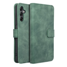 Flip case for Samsung A14 4G / A14 5G Tender Book green