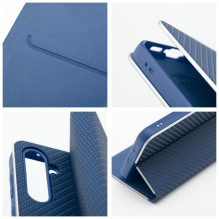 Flip case for Xiaomi Redmi NOTE 10 5G / Poco M3 PRO / Poco M3 PRO 5G Luna Book Carbon blue
