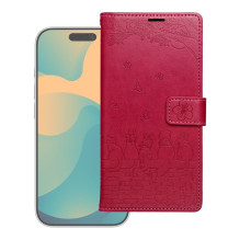 Flip case for Samsung A27 Mezzo Book cats red
