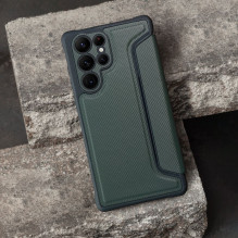Skutimosi dėklas, skirtas SAMSUNG A27, tamsiai žalias