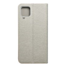 Flip case for Samsung A12 / M12 Luna Book Gold silver Flip case for Samsung A12 / M12 Luna Book Gold silver