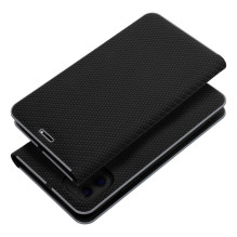 iPhone 13 Luna Book atverčiamas dėklas, anglies juodumo iPhone 13 Luna Book atverčiamas dėklas, anglies juodumo