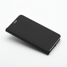 Flip case for iPhone 13 Luna Book Carbon black Flip case for iPhone 13 Luna Book Carbon black