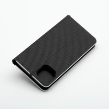 iPhone 13 Luna Book atverčiamas dėklas, anglies juodumo iPhone 13 Luna Book atverčiamas dėklas, anglies juodumo