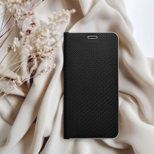 Flip case for iPhone 13 Luna Book Carbon black Flip case for iPhone 13 Luna Book Carbon black