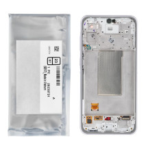 „ServicePack“ LCD ekranas SAMSUNG A36 5G A366B violetinis GH82-36841D