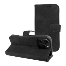 Flip case for iPhone 16 PRO Tender Book black Flip case for iPhone 16 PRO Tender Book black