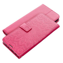 MEZZO knygų dėklas SAMSUNG A27 mandala magenta MEZZO knygų dėklas SAMSUNG A27 mandala magenta