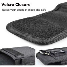 Vertikalus universalus dėklas OXFORD modelis 1, skirtas IPHONE 5 / 5S / 5SE / 5C / OPPO A71, juodas Vertikalus universalus dėklas OXFORD modelis 1, skirtas IPHONE 5 / 5S / 5SE / 5C / OPPO A71, juodas