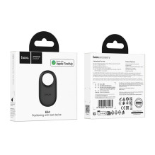 Locator compatible with Apple Find My Hoco E94 black Locator compatible with Apple Find My Hoco E94 black