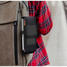 Vertikalus universalus dėklas OXFORD modelis 1, skirtas IPHONE 5 / 5S / 5SE / 5C / OPPO A71, juodas Vertikalus universalus dėklas OXFORD modelis 1, skirtas IPHONE 5 / 5S / 5SE / 5C / OPPO A71, juodas
