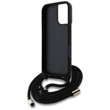 GUESS case for IPHONE 16 GUHCP16SP4GMGCRW (CBDY PU 4G Big Logo W / Cord Strap) brown