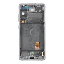 SAMSUNG S20 FE 4G / 5G G780F / G781F GH82-31329B baltas LCD ekranas su aptarnavimo paketu SAMSUNG S20 FE 4G / 5G G780F / G781F GH82-31329B baltas LCD ekranas su aptarnavimo paketu