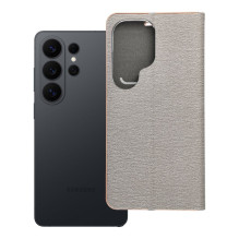 Atverčiamas dėklas, skirtas „Samsung S26 ULTRA Luna Book“, aukso ir sidabro spalvos Atverčiamas dėklas, skirtas „Samsung S26 ULTRA Luna Book“, aukso ir sidabro spalvos